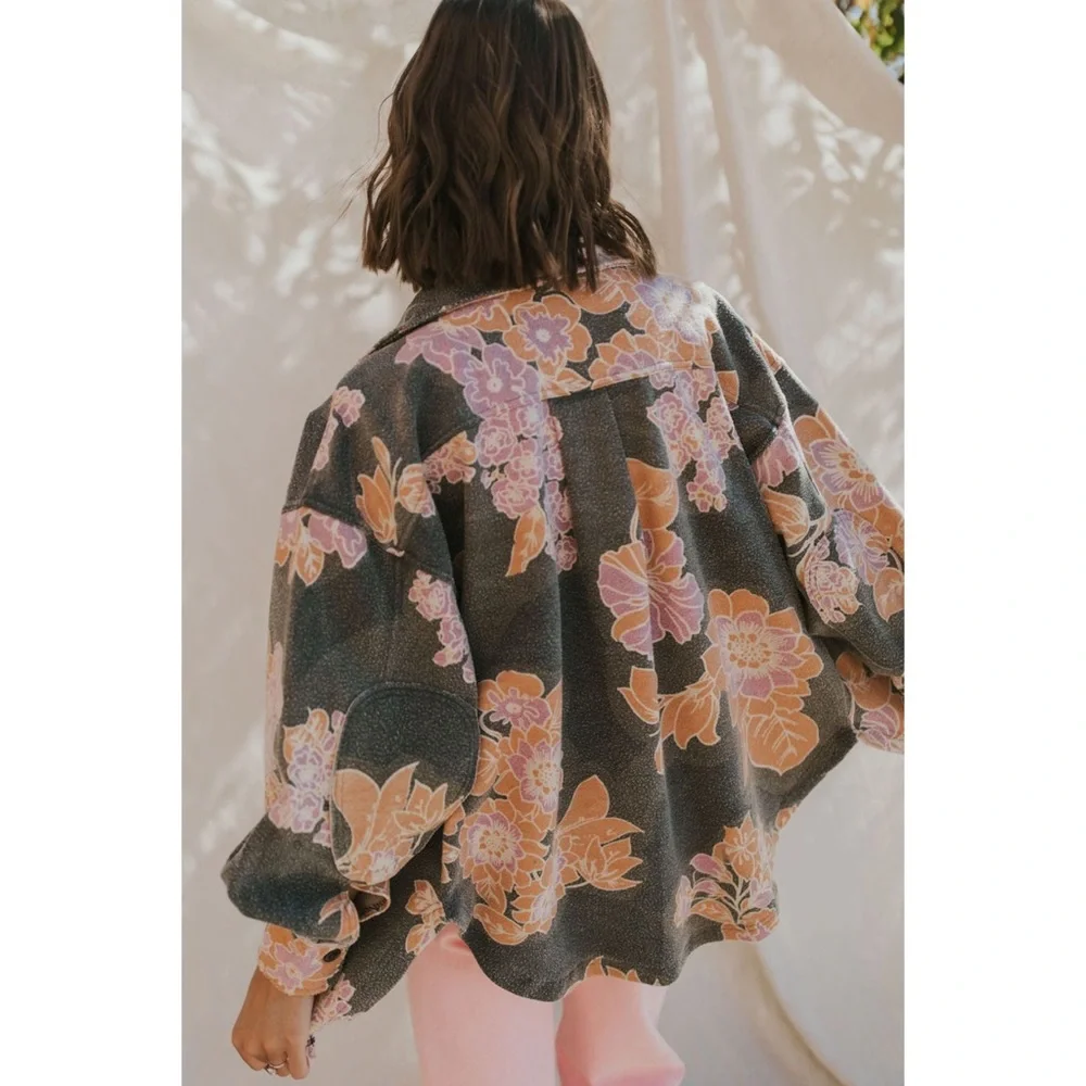 NEW Free People Printed Ruby Jacket - Picture 11 of 11